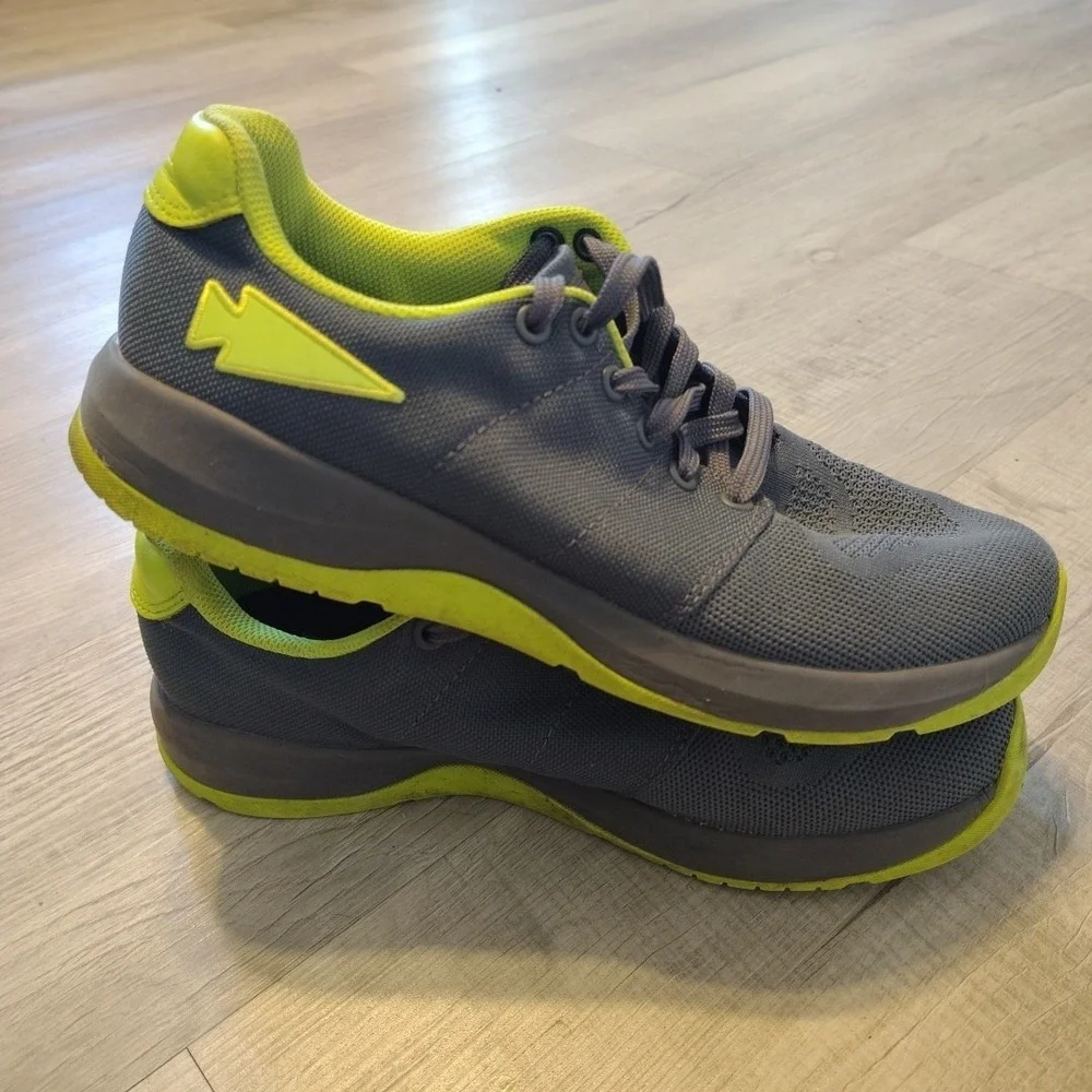 Goruck Sneakers Gray Green Ballistic Trainer Shoes Mens 8 Womens 10 Mesh Lace up